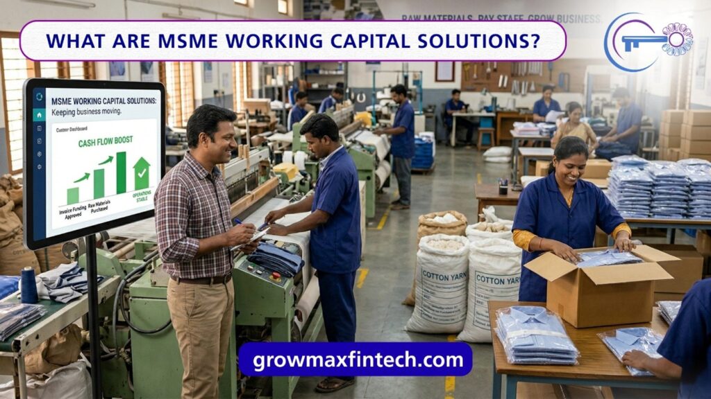 MSME Working Capital Solutions in India: From Bank Loans to Smart Fintech Options