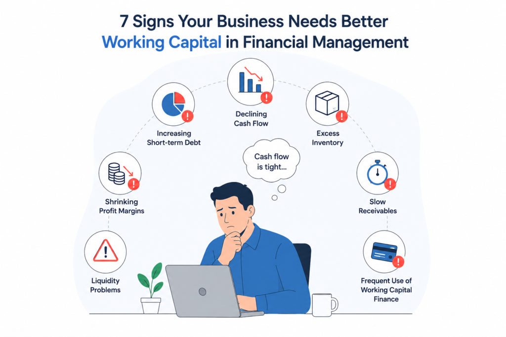 7 Signs Your Business Needs Better Working Capital in Financial Management
