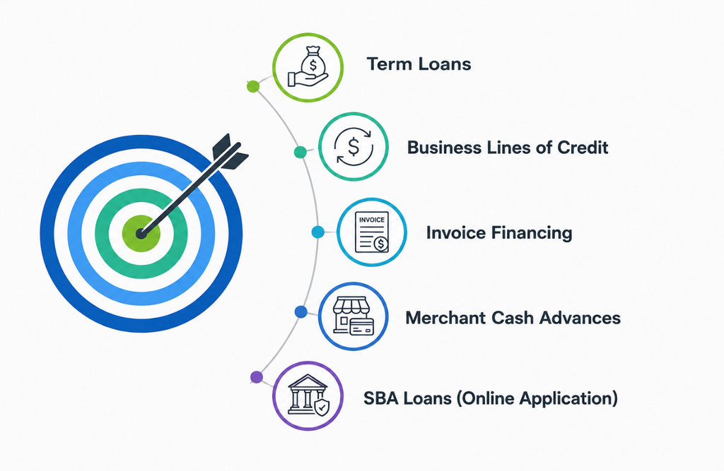 Types of Online Business Loans for Small Businesses